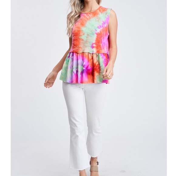 Parker Tie Dye Tank - Picture 3 of 9